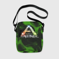 Сумка через плечо 3D ARK online зеленый дым