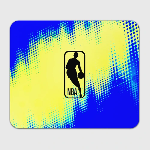 Прямоугольный коврик для мышки NBA краски текстура спорт