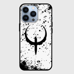 Чехол для iPhone 13 Pro Квейк чёрные краски