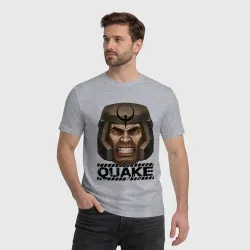 Мужская футболка хлопок Quake one ranger head  - фото 2