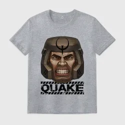 Мужская футболка хлопок Quake one ranger head 