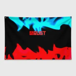 Флаг-баннер RUST flame game