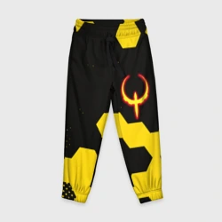 Детские брюки 3D Квейк соты текстура