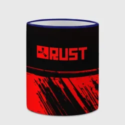 Кружка с полной запечаткой RUST краски полосы - фото 2
