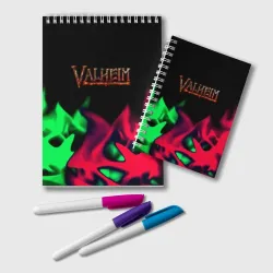 Блокнот Valheim flame