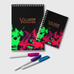 Блокнот Valheim flame