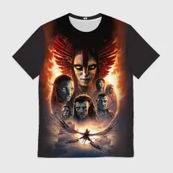 Мужская футболка 3D Avatar 3