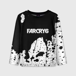 Детский лонгслив 3D Farcry 6 брызги красок