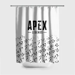 Штора 3D для ванной Apex Legends x Predator