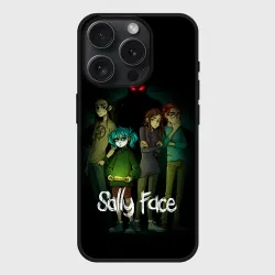 Чехол силиконовый для Apple iPhone 15 Pro матовый Sally Face - game