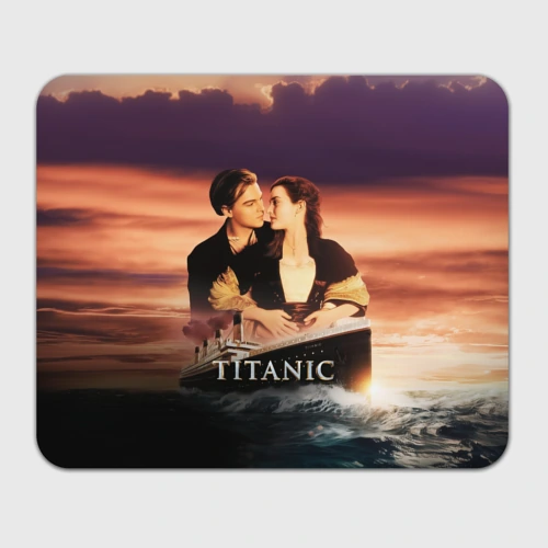 Прямоугольный коврик для мышки Film Titanic