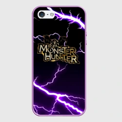 Чехол для iPhone 5/5S матовый Monster Hunter storm