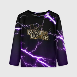 Детский лонгслив 3D Monster Hunter storm