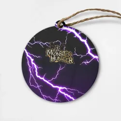 Деревянная игрушка круг Monster Hunter storm