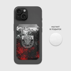 Картхолдер Magsafe магнитный State of Decay 2 брызги красок - фото 2