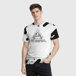Мужская футболка 3D ARK online geometry - фото 2