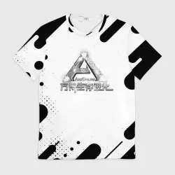 Мужская футболка 3D ARK online geometry