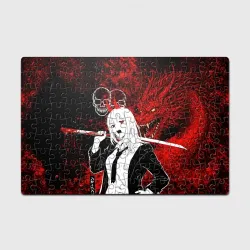 Головоломка Пазл магнитный 126 элементов Power and Dragons Chainsaw