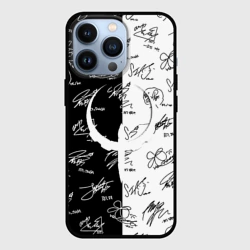 Чехол для iPhone 13 Pro Квейк автографы паттерн