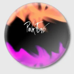 Значок Pink Floyd огонь рок