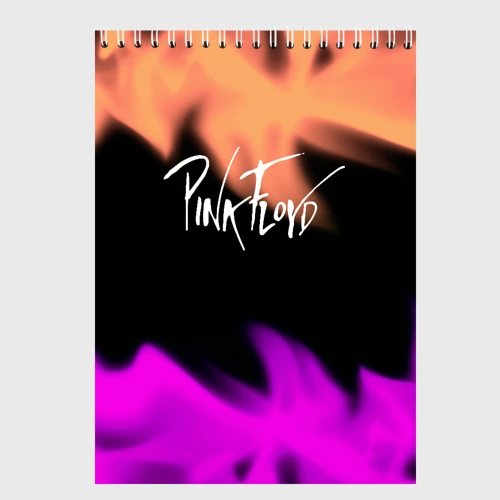 Скетчбук Pink Floyd огонь рок