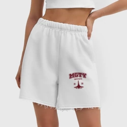 Женские шорты oversize футер хлопок MGTY - фото 2