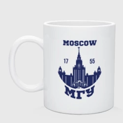Кружка керамическая МГУ