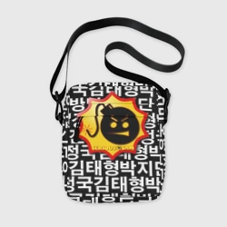 Сумка через плечо 3D Serious Sam япония паттерн