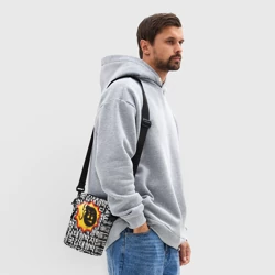 Сумка через плечо 3D Serious Sam япония паттерн - фото 2