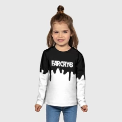 Детский лонгслив 3D Farcry 6 жидкие краски - фото 2
