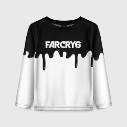 Детский лонгслив 3D Farcry 6 жидкие краски