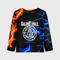 Детский лонгслив 3D Silent Hill storm neon