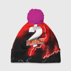 Шапка 3D c помпоном Payday srorm