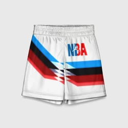 Детские спортивные шорты 3D NBA geometry sport