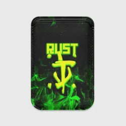 Картхолдер Magsafe магнитный RUST кислотный огонь