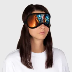 Маска для сна 3D Джейк Салли и Нейтири - пламя и пепел - фото 2