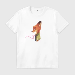 Мужская футболка хлопок Ник - Зверополис