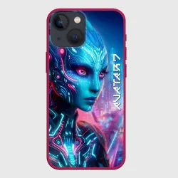Чехол для iPhone 13 mini Neytiri's granddaughter - cyberpunk Avatar 7