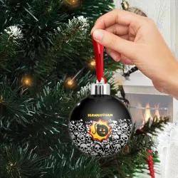 Ёлочный шар Serious Sam skull - фото 2