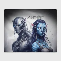 Плед 3D Avatar 7 - cyberpunk fantasy