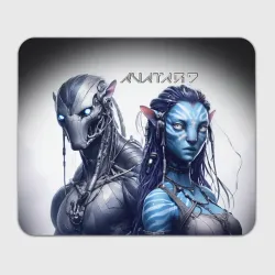Прямоугольный коврик для мышки Avatar 7 - cyberpunk fantasy