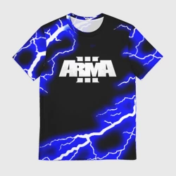Мужская футболка 3D ARMA 3 storm