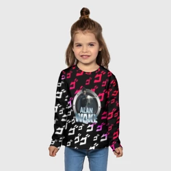 Детский лонгслив 3D Алан Вейк аниме джо джо - фото 2