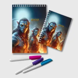 Блокнот Neytiri and Jake Sully - Avatar 3 fire and ash