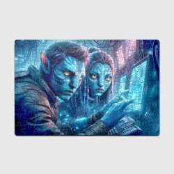 Головоломка Пазл магнитный 126 элементов Avatar 7 - cyberpunk fantasy