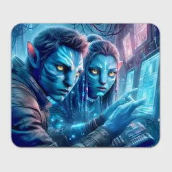 Прямоугольный коврик для мышки Avatar 7 - cyberpunk fantasy