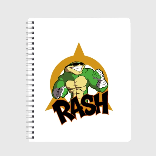 Тетрадь Battletoad Rash