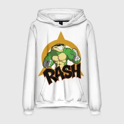Мужская толстовка 3D Battletoad Rash