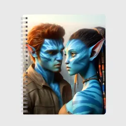 Тетрадь Granddaughter of the Neytiri with her boyfriend