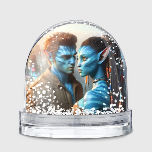 Игрушка Снежный шар Granddaughter of the Neytiri with her boyfriend